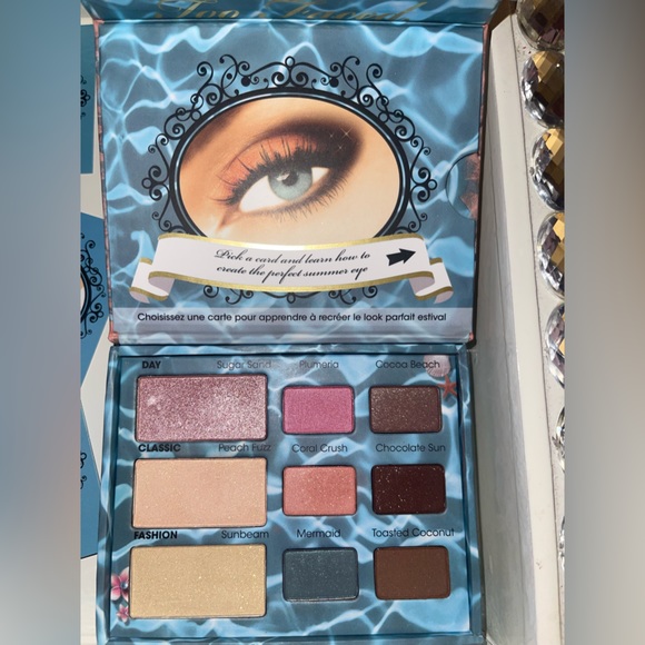 Too Faced Summer & Romantic  Eye Palette New in Box unswatched - Picture 3 of 9